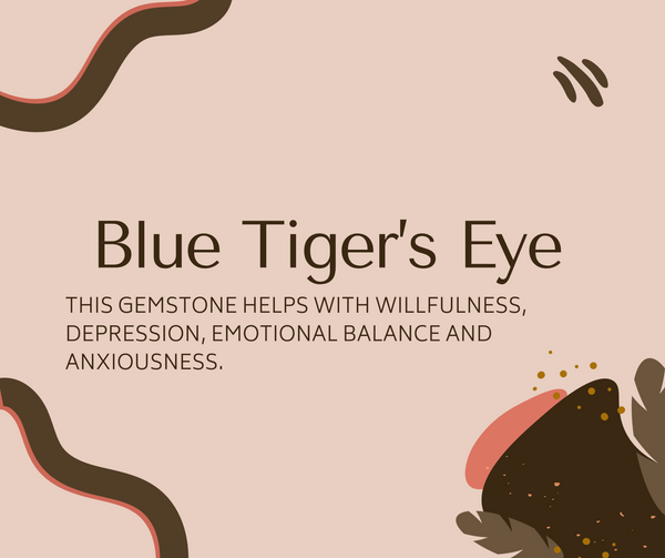 Blue Tiger's Eye - Gemstone Bracelet