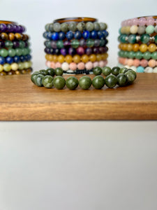 Green Jade - Gemstone Bracelet